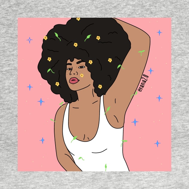 Black girls are Beautiful by Ranaawadallah